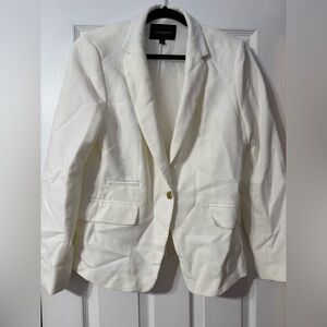 Banana Republic White Women's Blazer